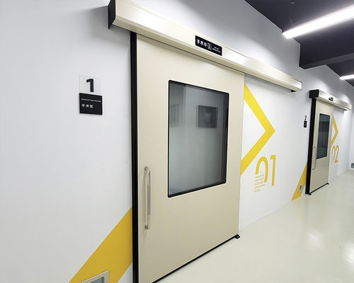Puerta estanco al aire - SLX-K-120 - SLEEK - de laboratorio / corredera / automática