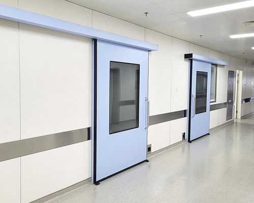 Puerta para cuidados intensivos - SLEEK - de servicio / corredera / hermética