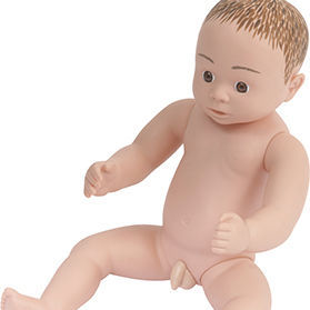 Maniquí de prácticas para baño - doll Hikari - Sanwa Manufacturing - de bebé