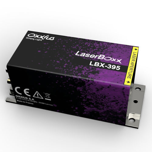Módulo láser médico - LBX-395 - Oxxius - para microscopio