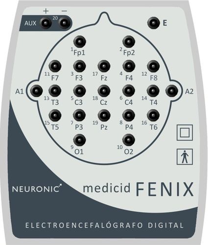Electroencefalógrafo 19 canales - MEDICID Fenix - IC NEURONIC SL - EEG de neurorretroalimentación / EEG de sueño / con cartografía EEG