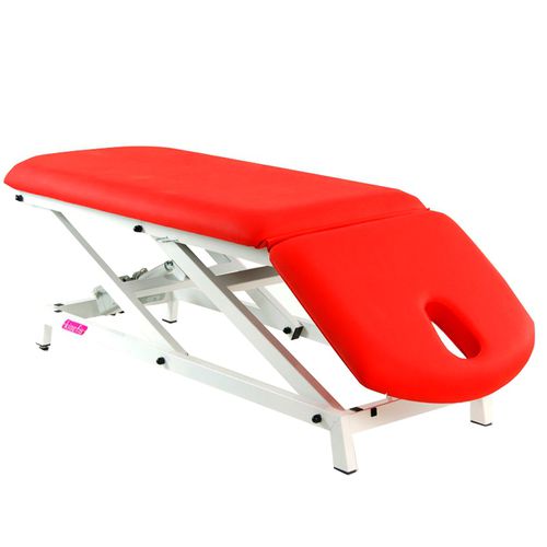 Mesa de reconocimiento de fisioterapia - 45199 - kinefis - hidráulica / de altura variable / con respaldo regulable