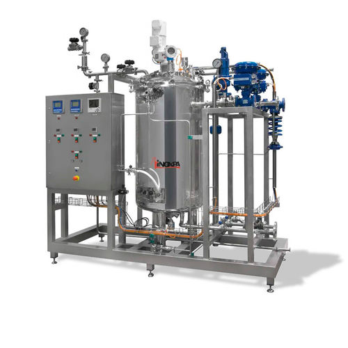 Biorreactor batch - INOXPA - para la fermentación microbiana / de mezcla / móvil