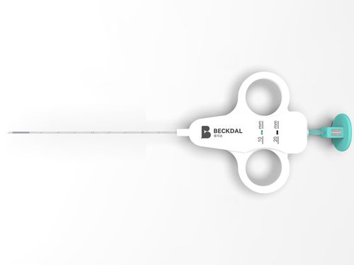 Aguja de biopsia - 1021000 series - Beckdal - ecogénica / embotada / 20 G