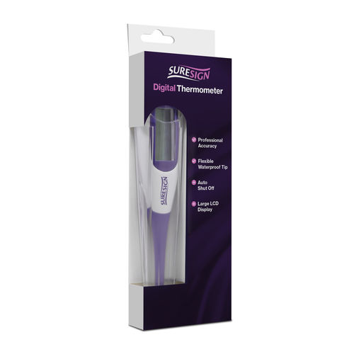 Termómetro digital - DT-111D - Suresign - médico / axilar / resistente al agua
