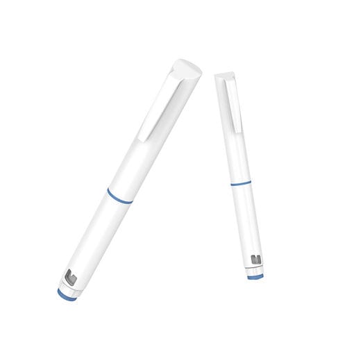 Pluma disparadora de lancetas de liraglutida - P50  - Suzhou Hanerxi Medical Device Development Co., Ltd. - de diabetes / para humanos / de un solo uso