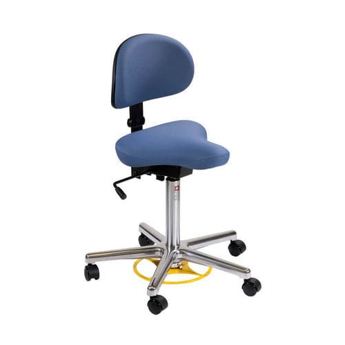 Silla con ruedas - RiFlex - Rini Medtech - con forma de silla de montar