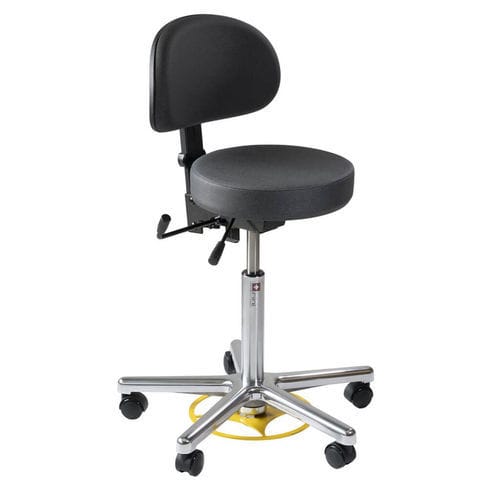 Silla con ruedas - RiRest - Rini Medtech - con forma de silla de montar / ergonómica