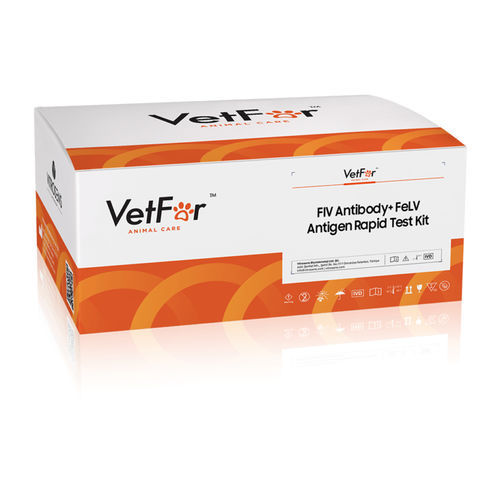 Prueba rápida veterinaria - VVD09 - VETFOR - para felinos / para antígenos / para anticuerpos