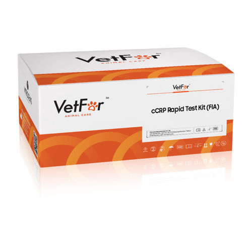 Prueba rápida veterinaria - VVP01 - VETFOR - para cánidos / de CRP canina / por plasma