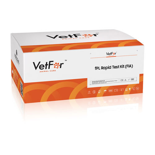 Kit de prueba veterinario - VVP16 - VETFOR - para felinos / de lipasa / clínico