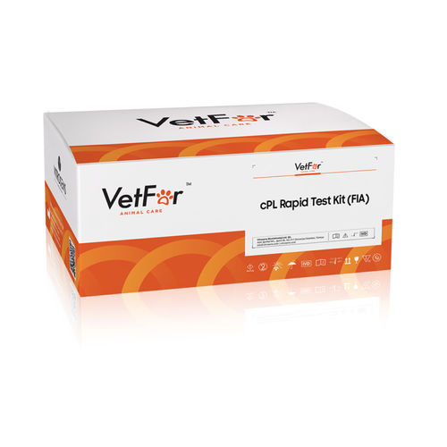 Kit de prueba veterinario - VVP08 - VETFOR - para cánidos / de suero / por plasma