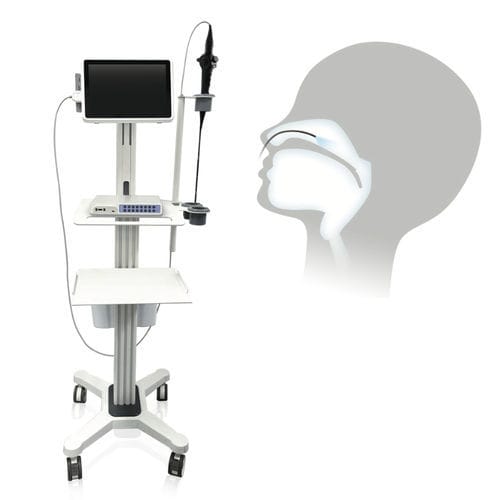 Videofaringoscopio pediátrico - M3E Series - Junyuan Medical - de alta definición / con monitor de vídeo integrado / con conexión USB