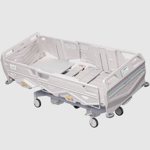Cama para cuidados intensivos - Diamond - Metahospitalar - eléctrica / de altura regulable / con ruedas