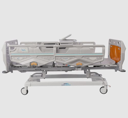 Cama para cuidados intensivos - MT 210 - Metahospitalar - eléctrica / de altura regulable / con ruedas