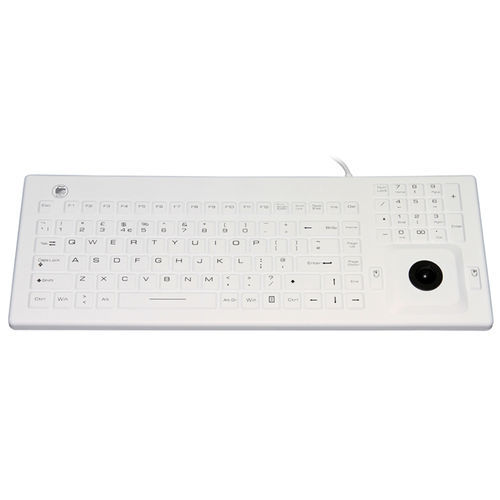 Teclado con puntero - JH-IKB800 - Jinghong Industrial - con teclas digitales / de silicona / lavable