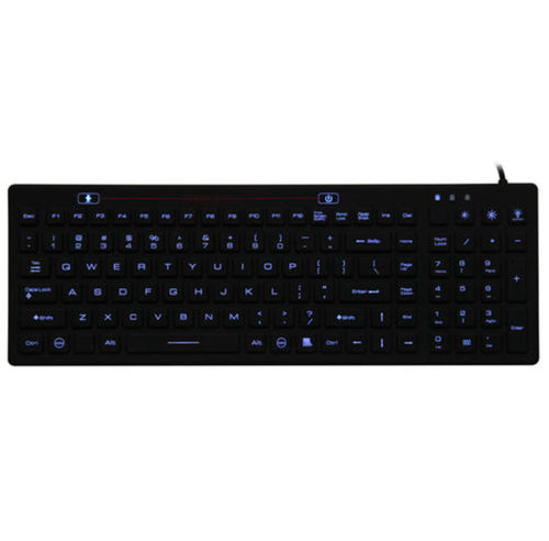 Teclado impermeable - JH-IKB106BL - Jinghong Industrial - con teclas digitales / de silicona / lavable