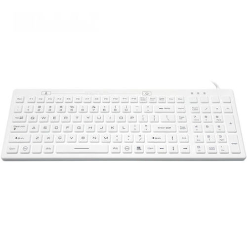 Teclado médico impermeable - JH-IKB106 - Jinghong Industrial - con teclas digitales / de silicona / lavable