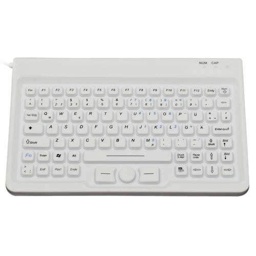 Teclado con puntero - JH-IKB85 - Jinghong Industrial - de silicona / USB / impermeable