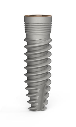 Implante dental cónico - Spirit XS - Kinetical SRL - de titanio / cónico / recto
