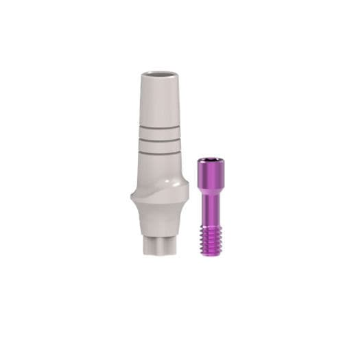 Pilar para implante de PEEK - 001247 - Kinetical SRL - interno / recto / temporal