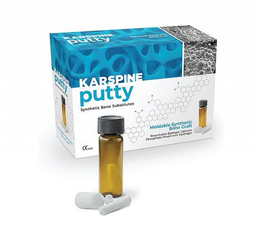 Sustituto óseo sintético - Karmed Health Products - para cirugía ortopédica / maleable