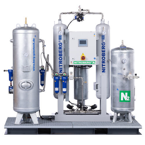 Generador de nitrógeno líquido - NITROBERG® 500 - 800 - BERG KOMPRESSOREN GmbH - para la industria farmacéutica / compacto / Plug-and-Play