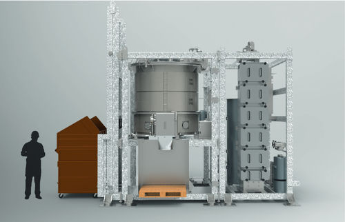 Sistema de tratamiento de desechos para productos infecciosos - Converter® H5000 - OMPECO SRL - para la industria farmacéutica / médicos / automático