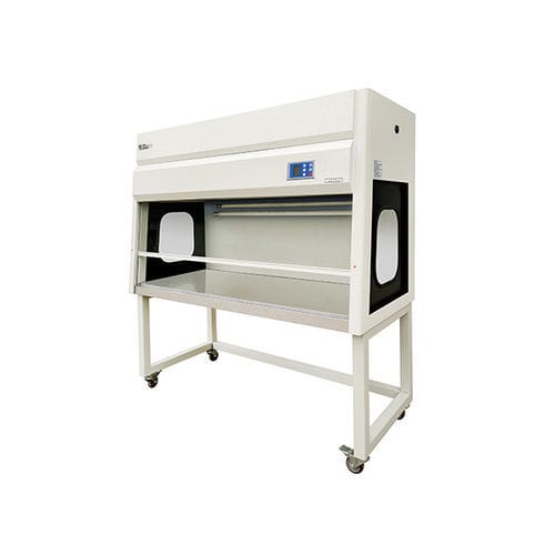 Cabina de limpieza de laboratorio - SJ-CJ-2FD - Sujie Medical Equipment (Suzhou) Co., Ltd. - con ruedas / HEPA / de flujo laminar vertical