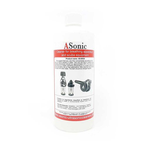 Detergente líquido - AS-BIOX-1 - Asonic - 1000 mL / para equipos médicos / no infamable