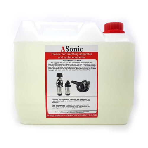 Detergente espumante - AS-BIOX-5 Master Box - Asonic - líquido / 5000 mL / para equipos médicos