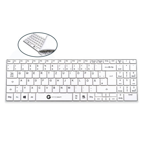 Teclado médico con teclas digitales - CLASSIC KPL-U10080 - GETT Asia Ltd. - lavable / USB
