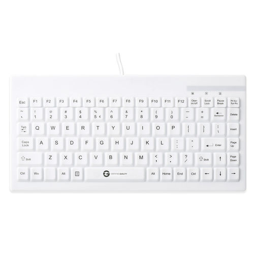 Teclado de silicona - PROTECT COMPACT KSI-U10300 - GETT Asia Ltd. - lavable / impermeable