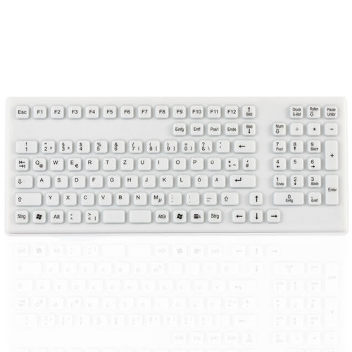 Teclado médico con alfombrilla táctil - CLASSIC KG19269 - GETT Asia Ltd. - con teclas digitales / de silicona