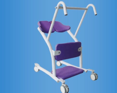 Verticalizador manual - F31 - Sun Medical Products - con ruedas / de marcha