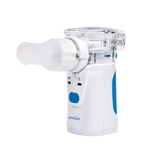 Nebulizador manual - INH-2.1 - Promed - de uso general / portátil / con máscara