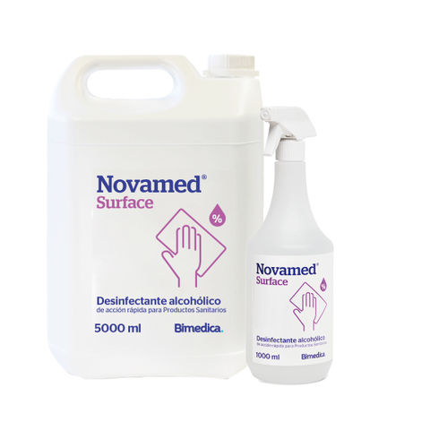 Desinfectante para suelos y superficies - Novamed® - BIMEDICA - líquido / 5000 mL / 1000 mL