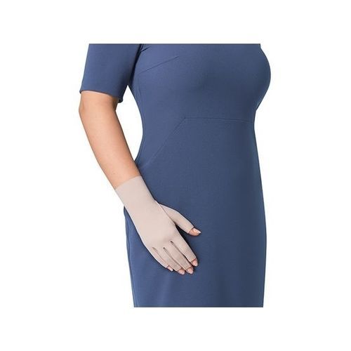 Guante de compresión para linfedema - Bella LITE - Jobst Global - unisex / negro / beis