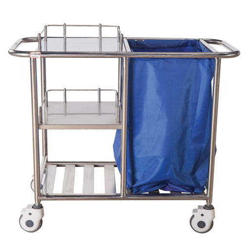 Carro médico - F34 - Somo International - de uso general / para cuidados / de acero inoxidable
