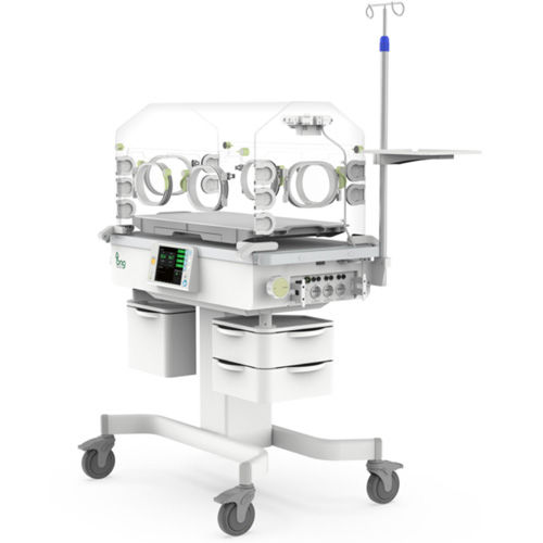 Incubadora neonatal con ruedas - EcoLa3000 - CHANGSHA BAMC MEDICAL DEVICES CO., LTD - Trendelenburg / Trendelenburg invertida / con monitor