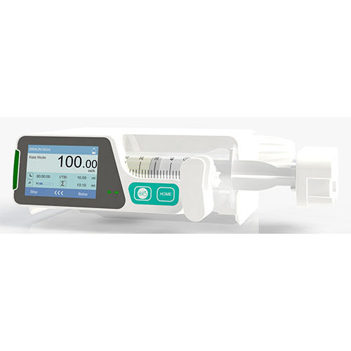Bomba de jeringa 1 vía - SPA112 Plus - CHANGSHA BAMC MEDICAL DEVICES CO., LTD - con pantalla táctil