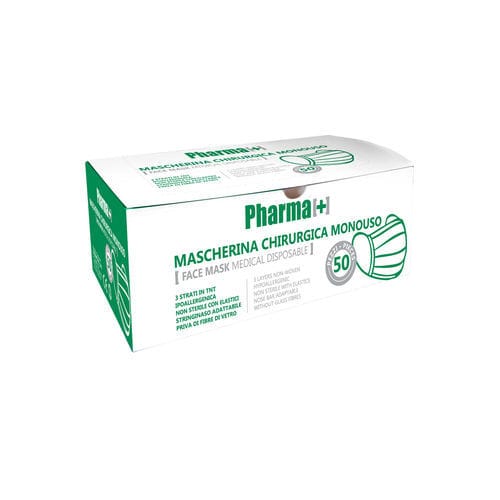 Mascarilla de protección EN 149 - 500125 - Pharmapiù srl - de polipropileno / caja de 50 / azul