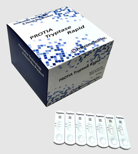 Prueba rápida de alergias - PROTIA Inc. - Tryptas / de suero / por plasma