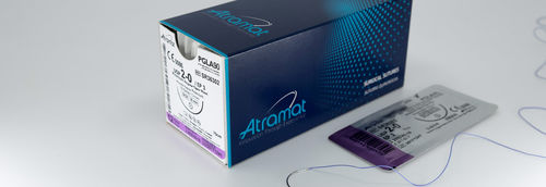 Hilo de sutura reabsorbible - Atramat® PGLA 90 - Atramat - cirugía general / 2-0