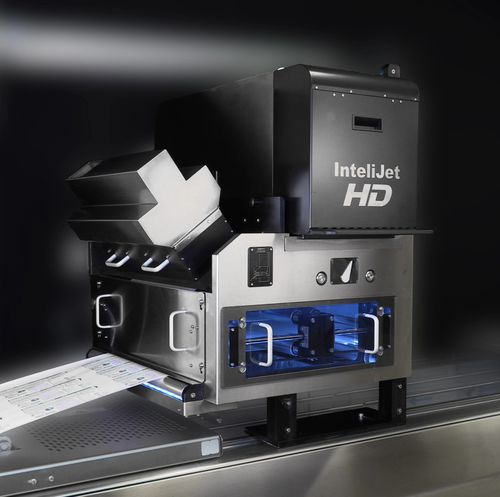 Impresora de inyección de tinta - InteliJet HD - Bell-Mark Sales Company - de etiquetas / monocroma / de 2 colores