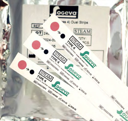 Bioindicador para la esterilización con vapor - SOGEVA - para la industria farmacéutica / para dispositivos médicos / de laboratorio
