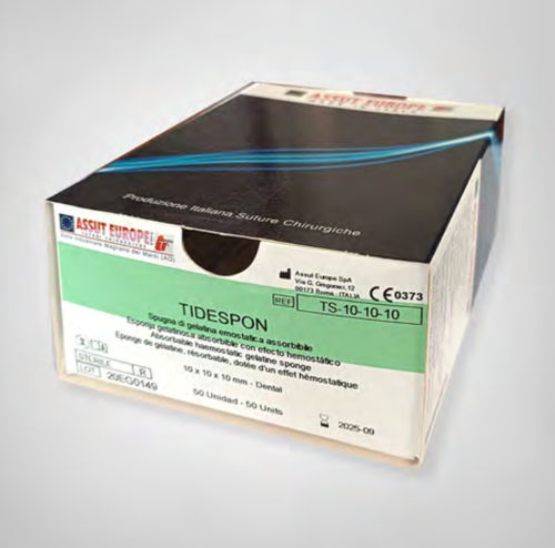 Agente hemostático pad - TIDESPON - SOGEVA - cirugía dental