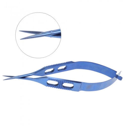 Tijera de microcirugía - DT40-5001 - DAUD JEE MFG. CO - para cirugía oftalmológica / de corte / para humanos