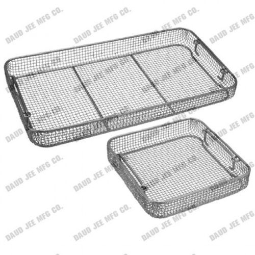 Recipiente de esterilización para instrumental - DJ-4401CW - DAUD JEE MFG. CO - perforado / de acero inoxidable / enrejado
