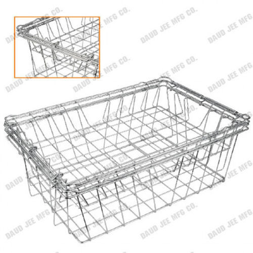 Recipiente de esterilización para instrumental - DJ-601 series - DAUD JEE MFG. CO - perforado / enrejado / apto para autoclave